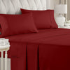 Burgundy Bed Sheets