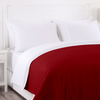 Burgundy Reversible Duvet Cover