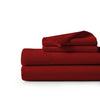 Burgundy Bed Sheet Set