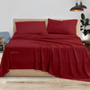 Burgundy Bed Sheet