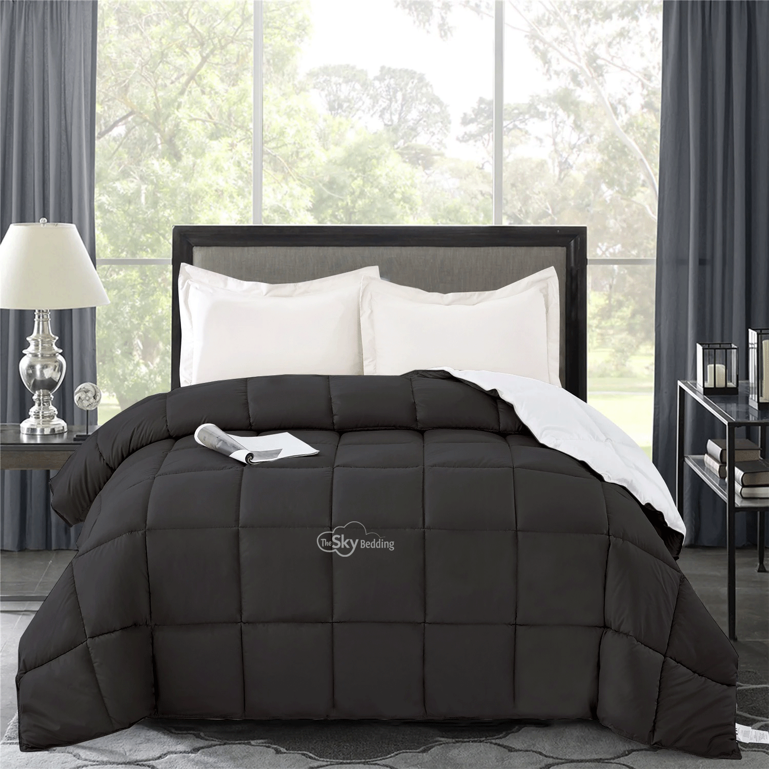 Dark Grey Comforter