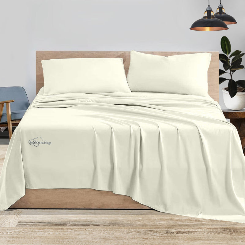 Ivory Bed Sheet Set