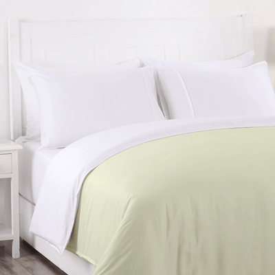 Ivory Reversible Duvet Cover