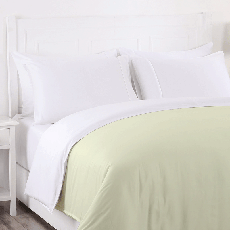 Ivory Reversible Duvet Cover