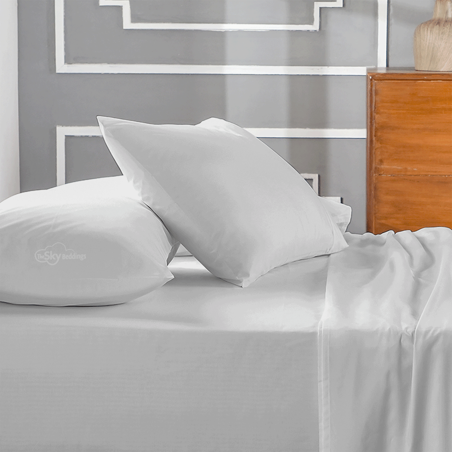 Light Grey Pillow covers