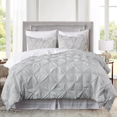 Gray Pinch comforter