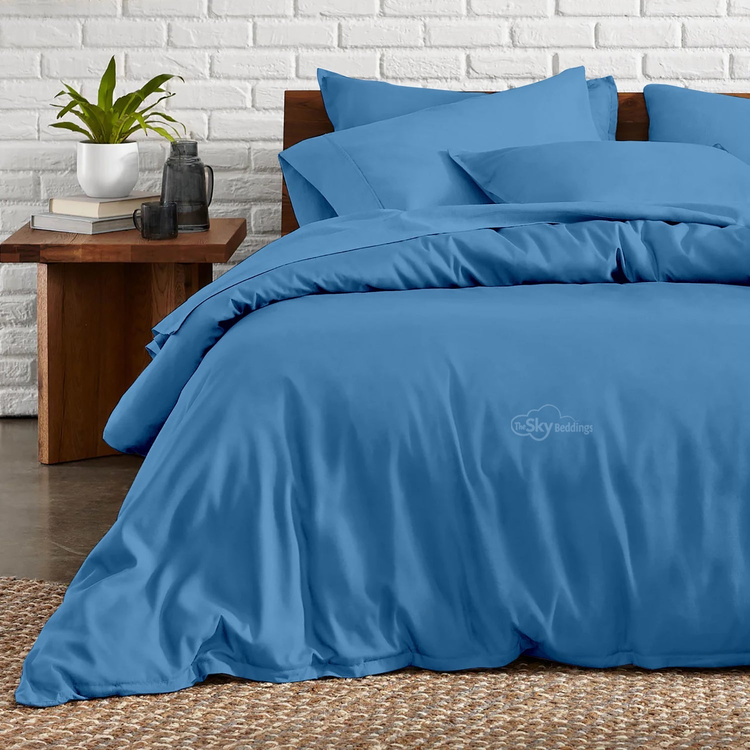 Mediterranean Blue Duvet Cover