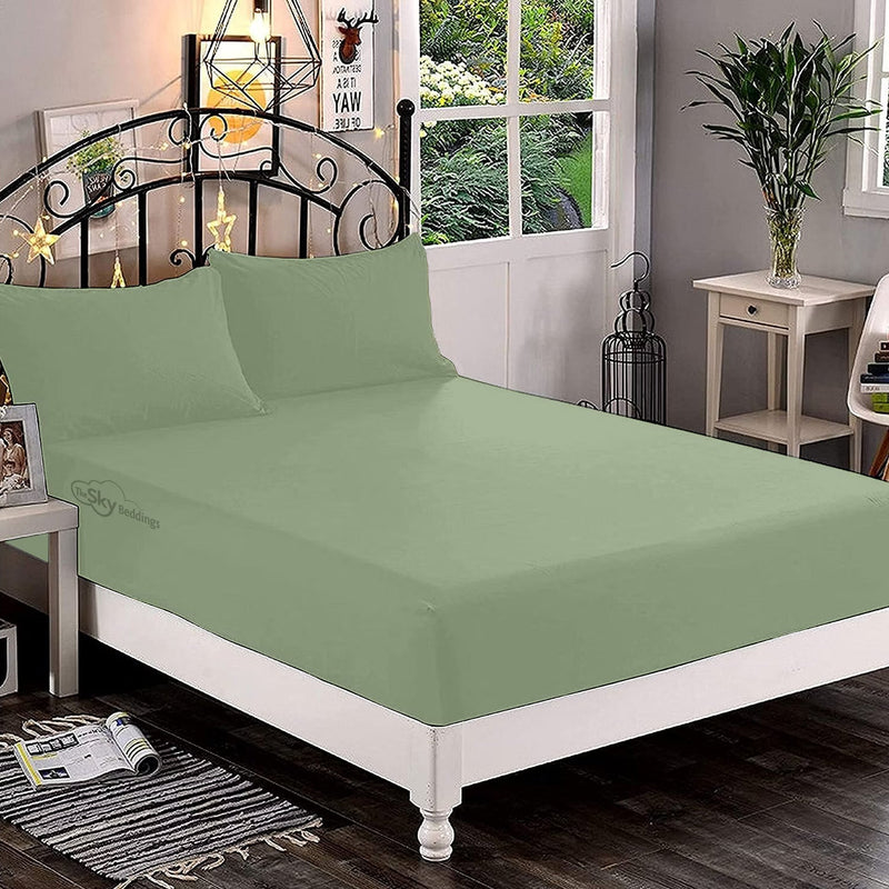 Moss Fitted Bed Sheet