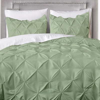 Moss Pinch Duvet Cover