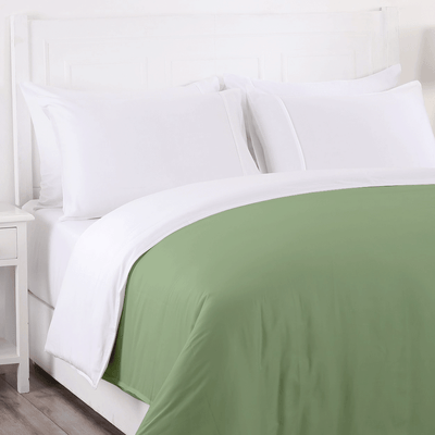 Moss Reversible Duvet Cover