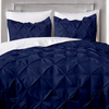 Navy Blue Pinch Duvet Covers