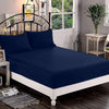 Navy Blue Fitted Bed Sheets