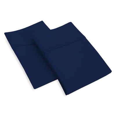 Cotton Navy Blue Pillow covers