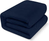 Navy Blue Waterproof Mattress Protector