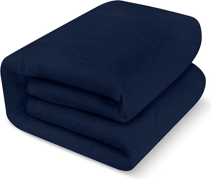 Navy Blue Waterproof Mattress Protector