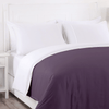 Plum Reversible Duvet Cover