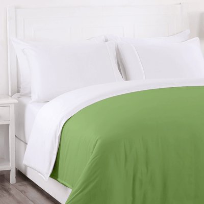 Sage Reversible Duvet Cover