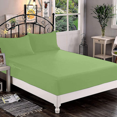 Sage Fitted Bed Sheets