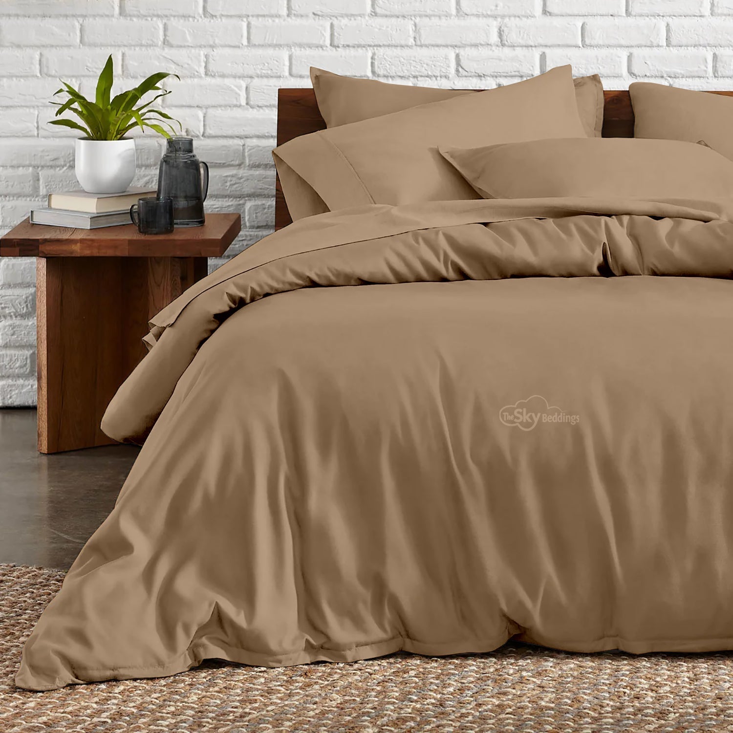 Taupe Duvet Cover