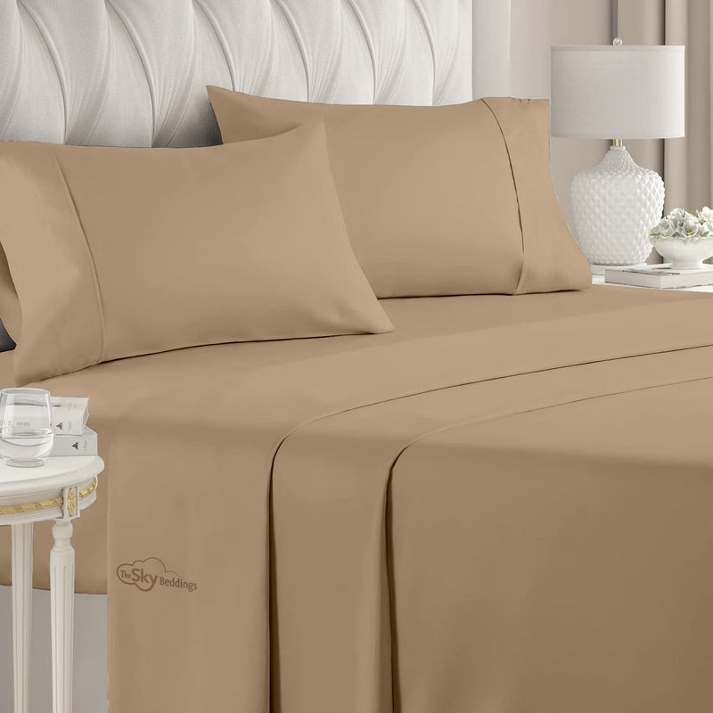 Taupe Bed Sheets