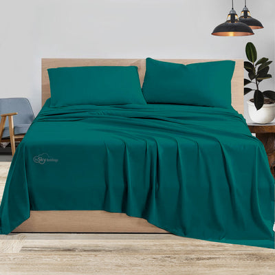 Teal Bed Sheet