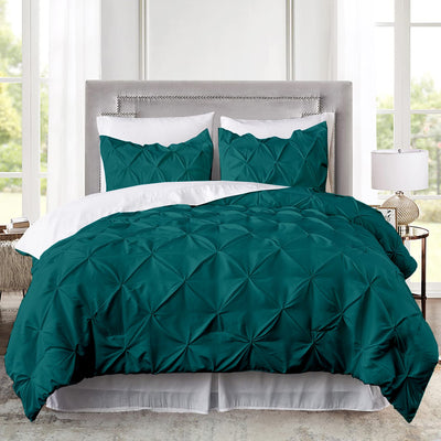 Teal Pinch Comforters