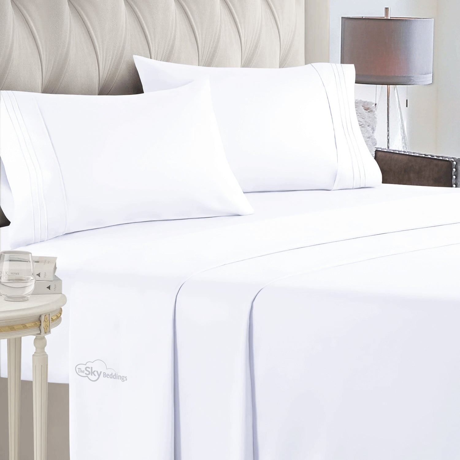 White Bed Sheets