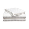 White Striped Bed Sheet Sets