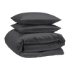 Dark Grey Duvet Cover Set